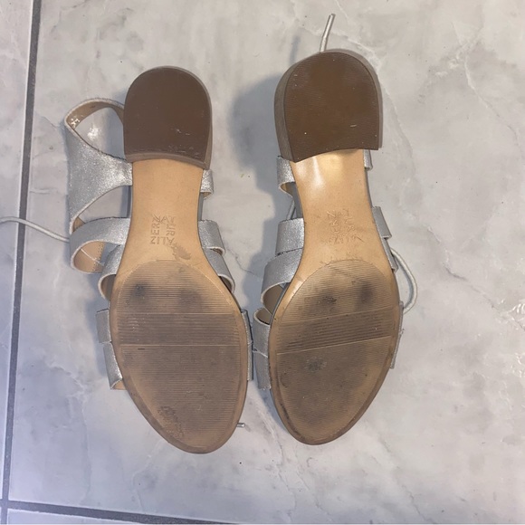 Silver low heels - Picture 4 of 5